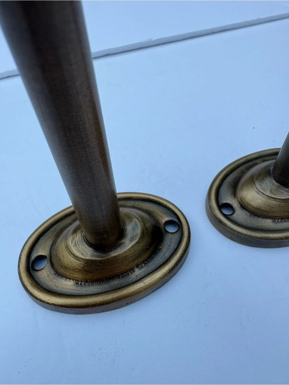 Set of 2 NWOT Anthropologie Smithery Curtain Rod Brackets